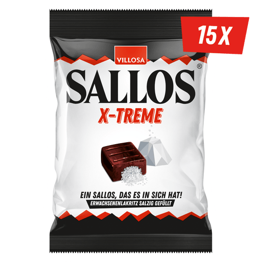 15x SALLOS x-treme (15x mind. 25 Stück)